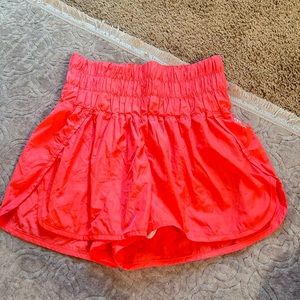Free People Neon Orange Shorts!